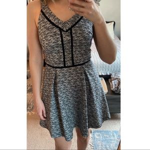 Black and white Mossimo dress